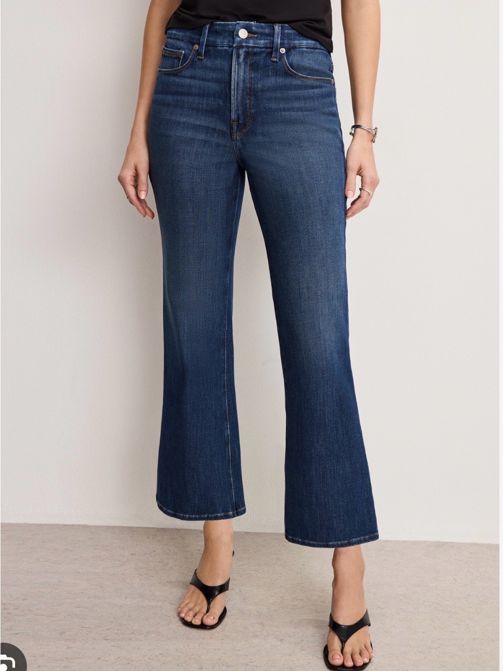 Good American Good Legs Crop Mini Boot